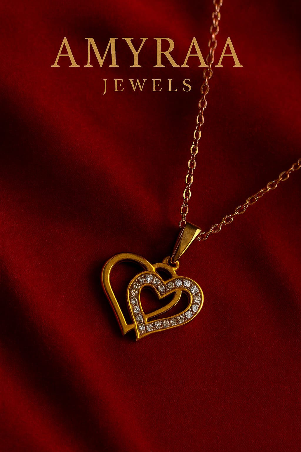heart-shaped pendant necklace&nbsp;