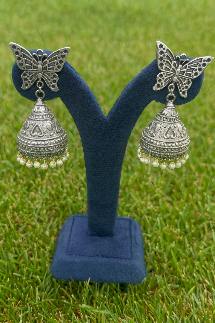 Butterfly Jhumka Earrings – Amyraa Jewels