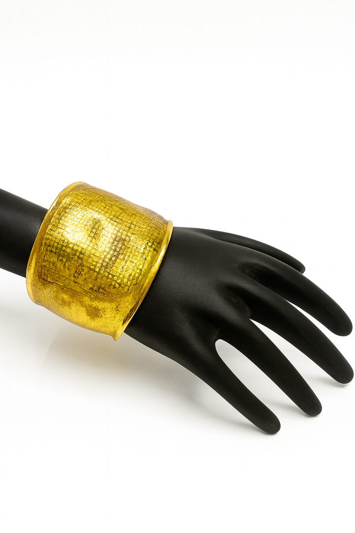 Desert Glow Gold Cuff