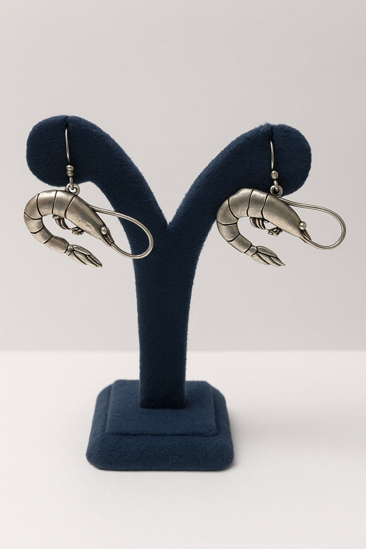 Artisanal Shrimp Design Earrings – Amyraa Jewels