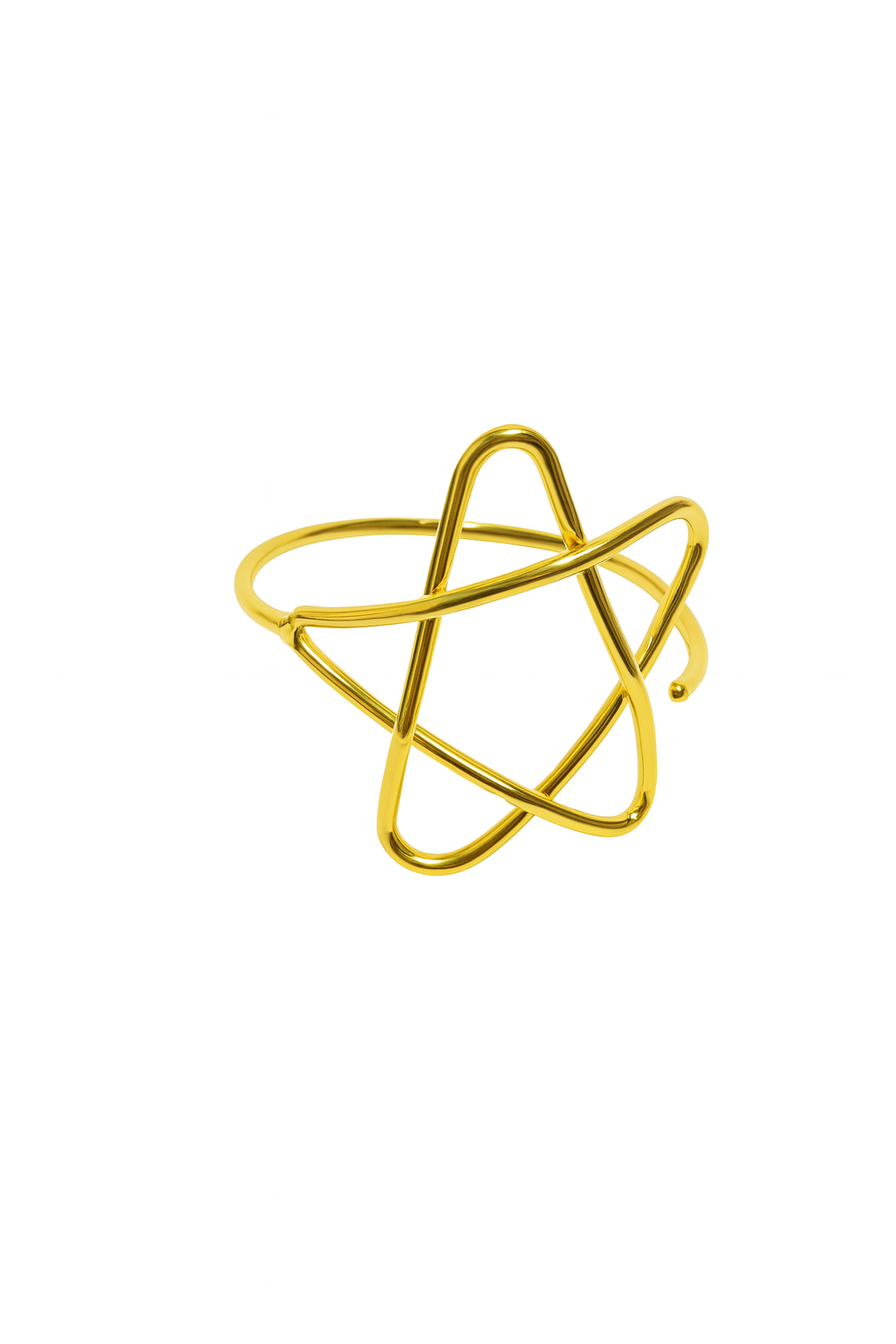 Golden Orbit Bangle