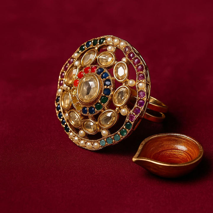 magnificent traditional cocktail ring