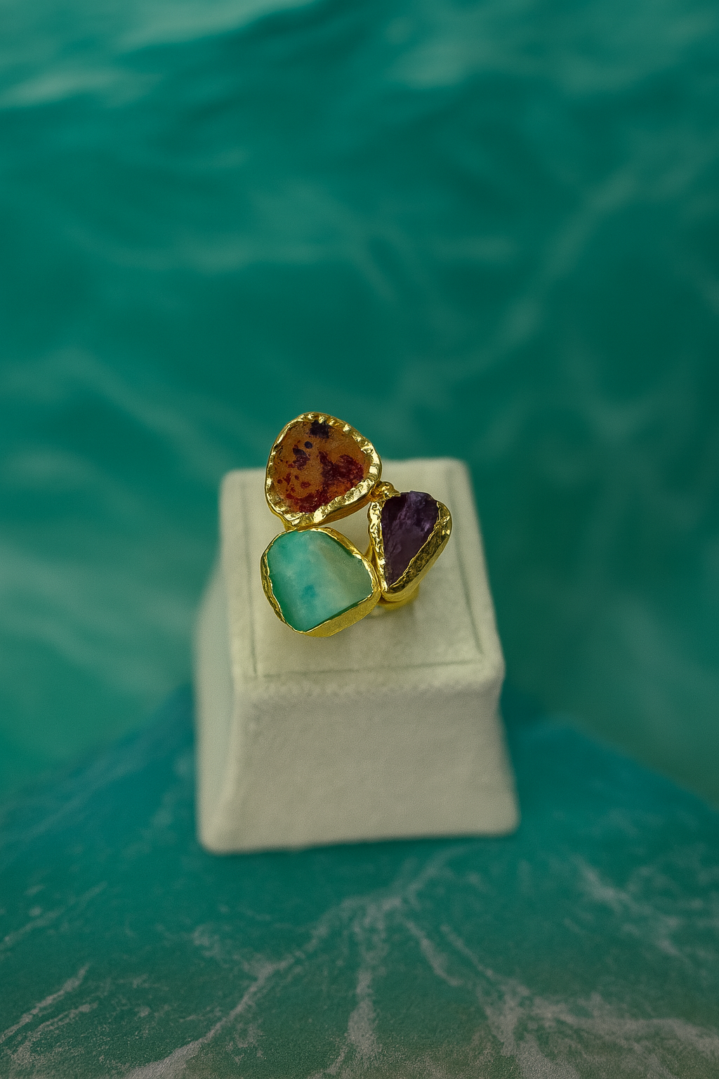 The Trinity Gemstone Ring