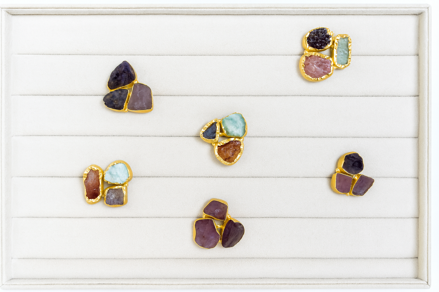 The Trinity Gemstone Ring