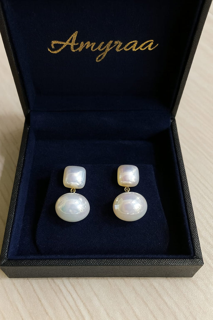 Classic Pearl Drop Earrings