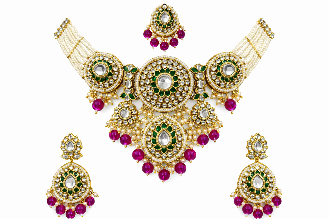 Regal Kundan Polki Heritage Set