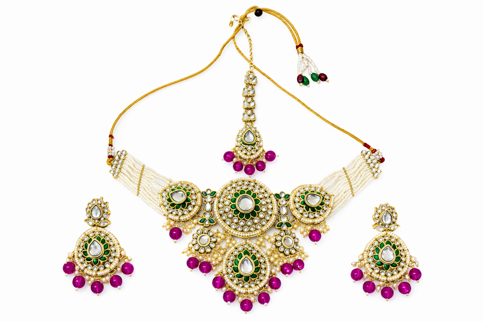 Regal Kundan Polki Heritage Set
