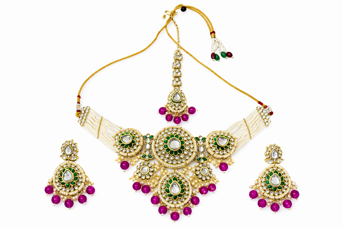 Regal Kundan Polki Heritage Set