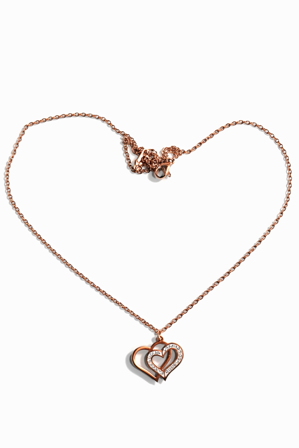 heart-shaped pendant necklace&nbsp;
