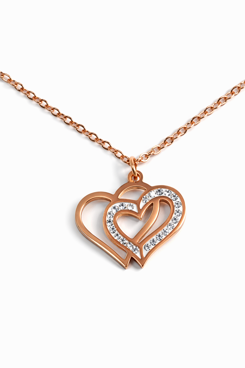 heart-shaped pendant necklace&nbsp;