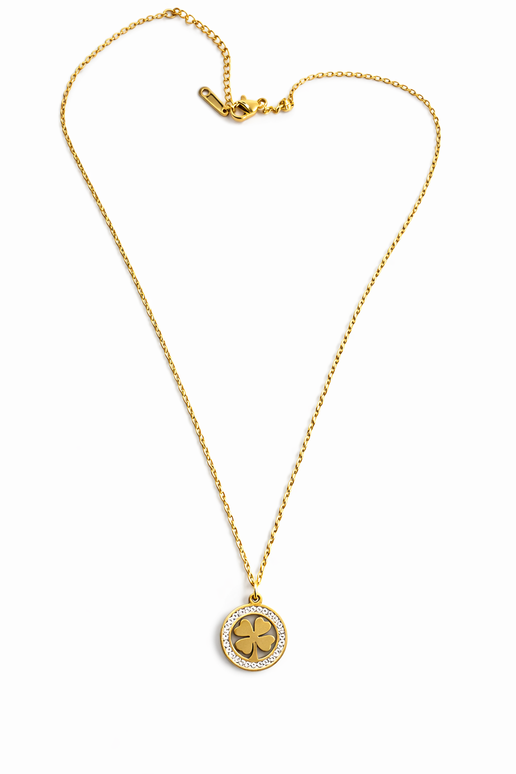delicate gold necklace