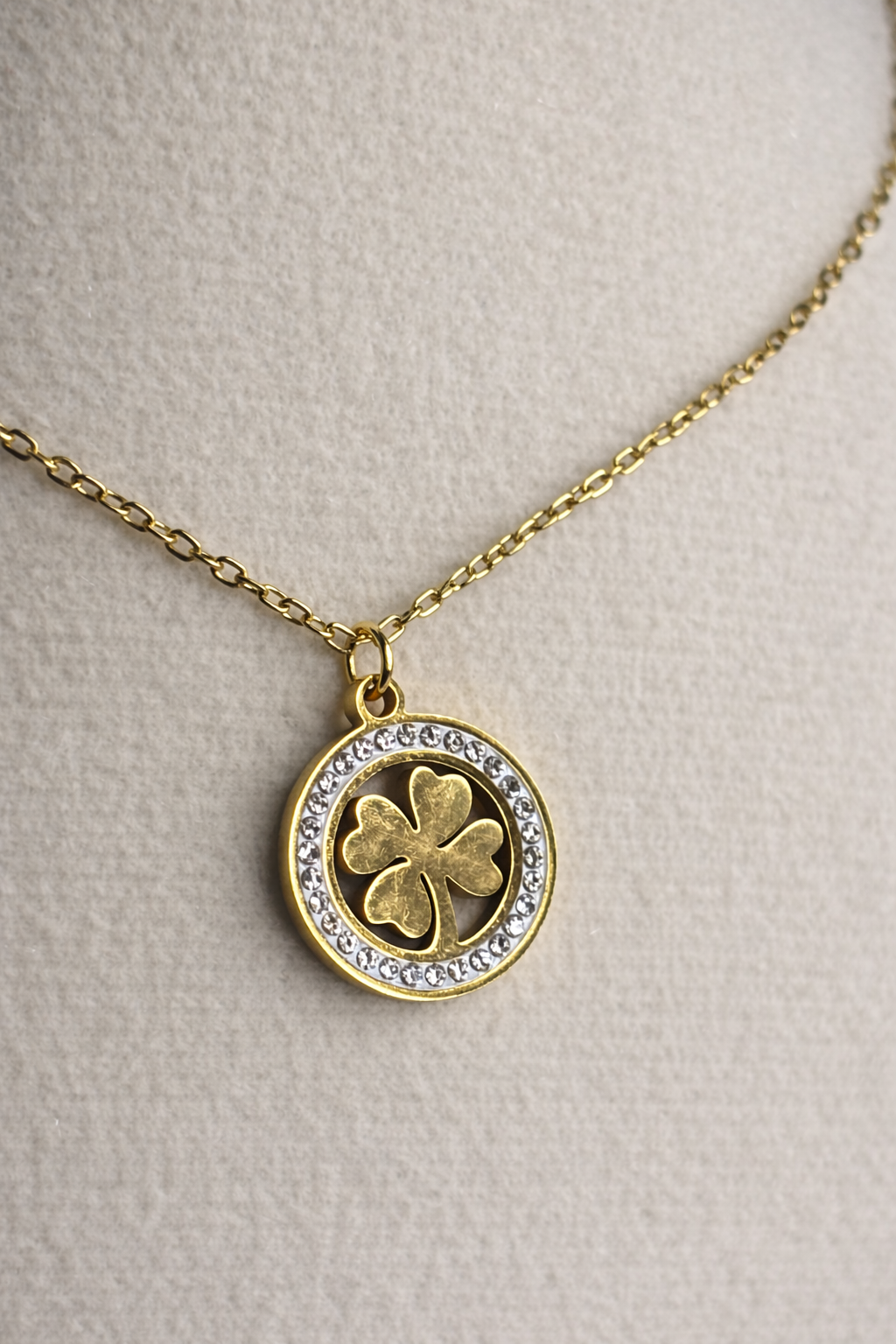 delicate gold necklace