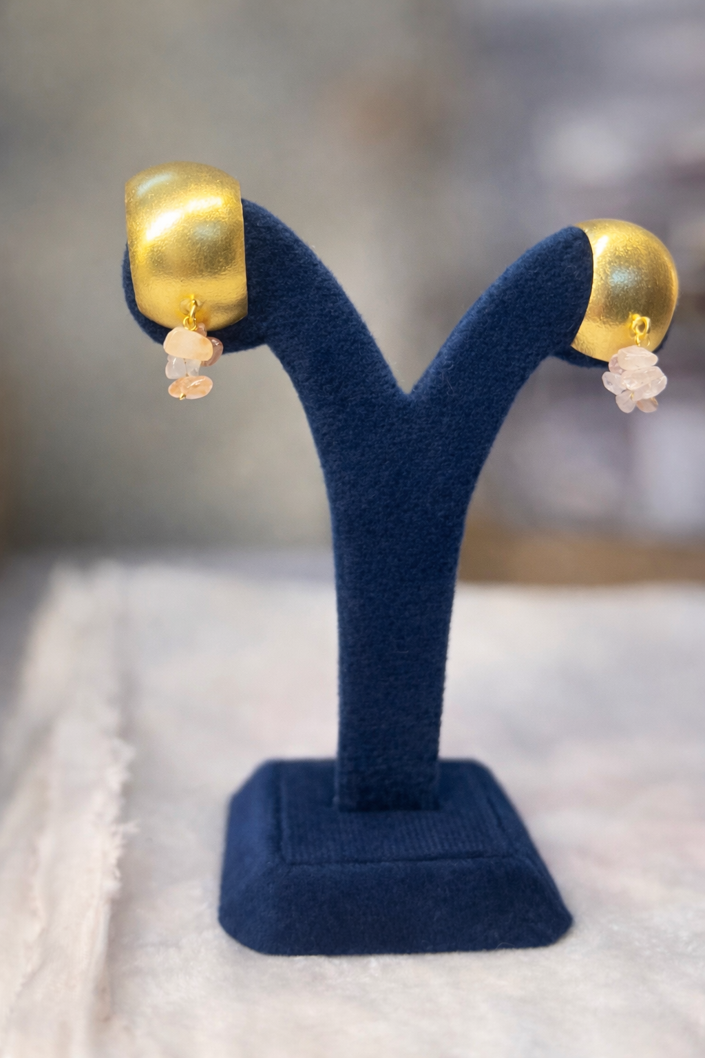 Bold Aura Gold Earrings
