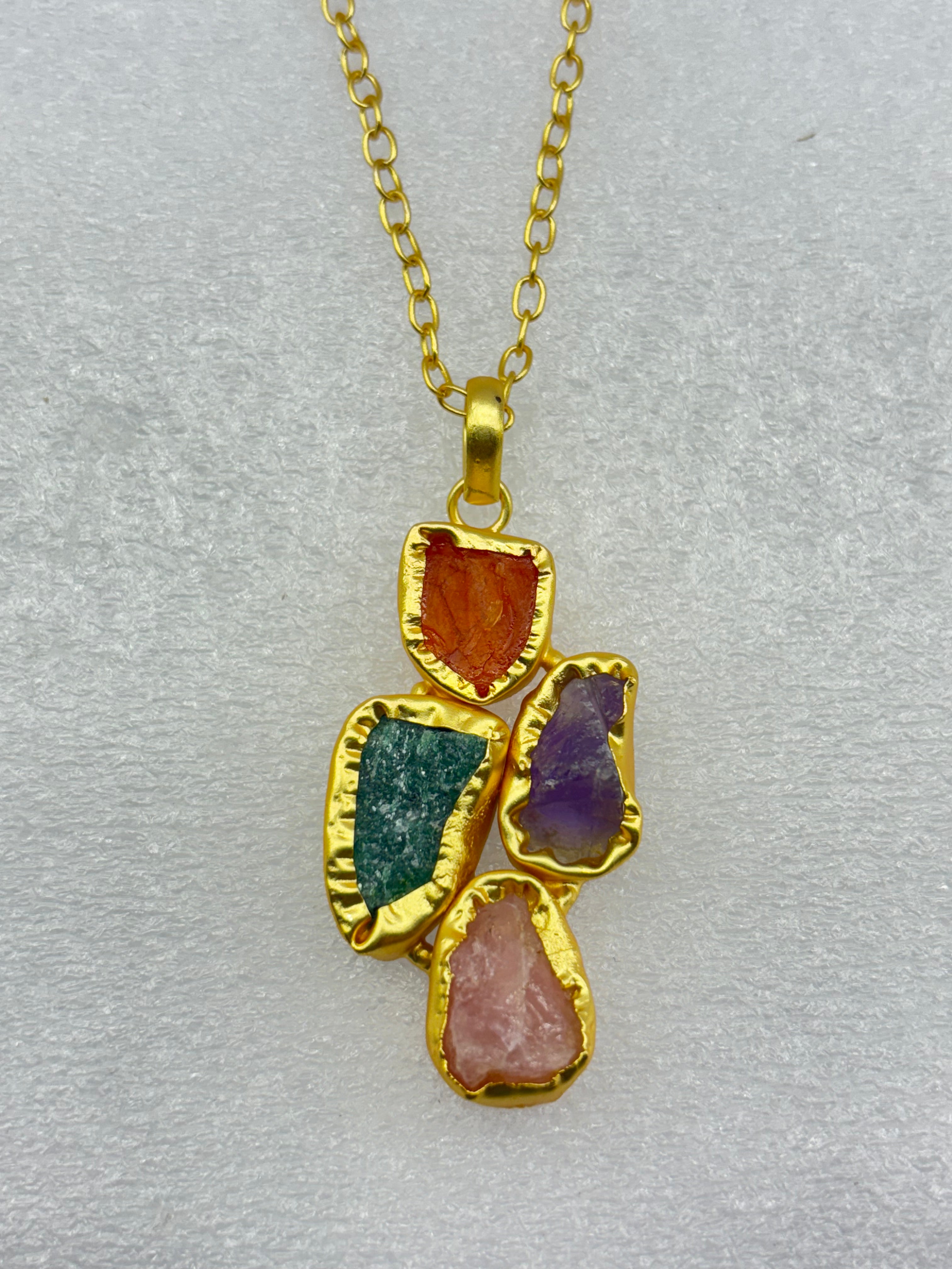 Amyraa Jewels – Prism of Nature Pendant Necklace  “Beauty with Elegance”