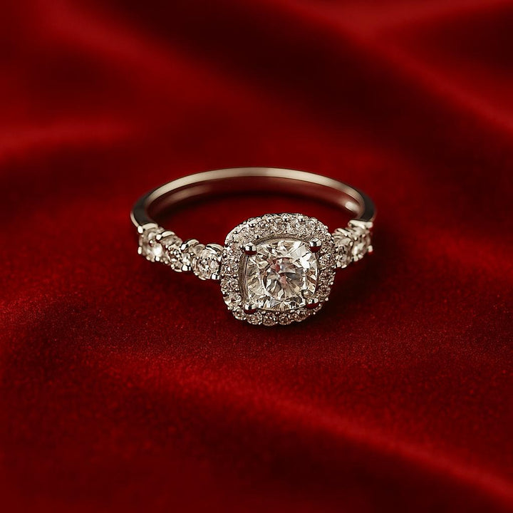 luxurious diamond ring