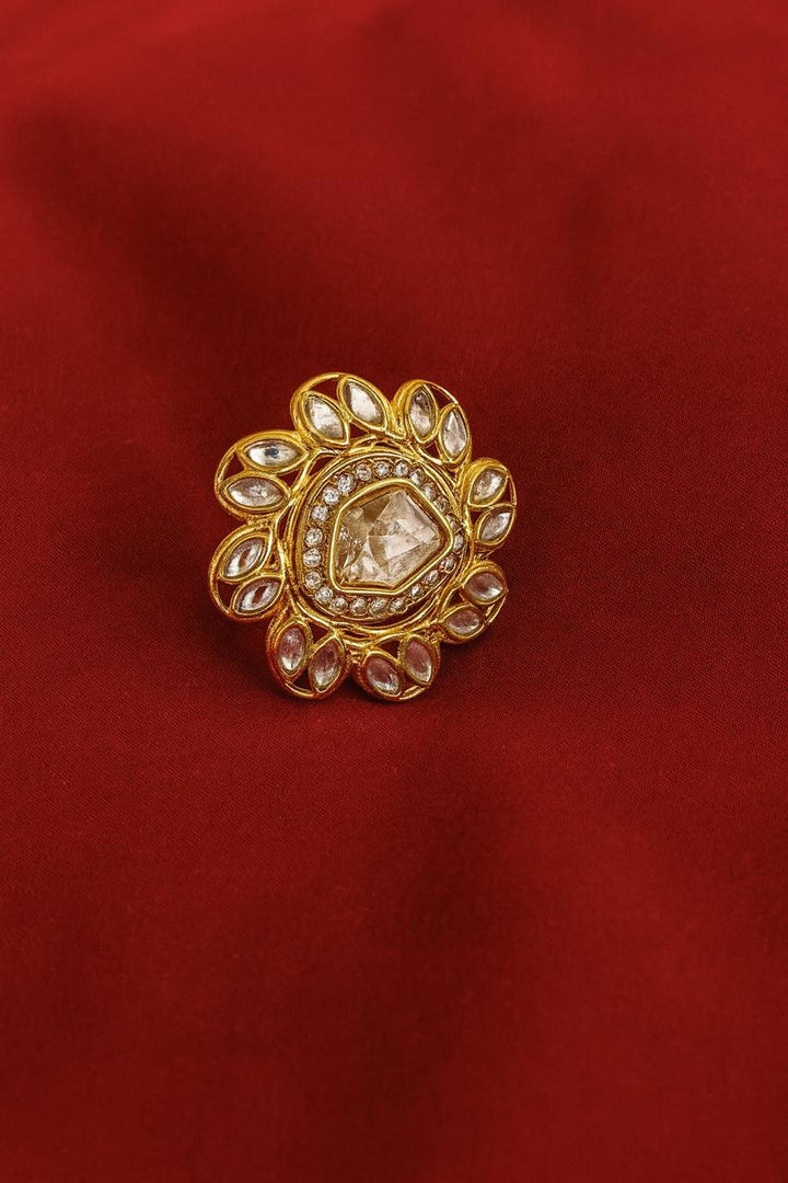 The Royal Polki Bloom Ring