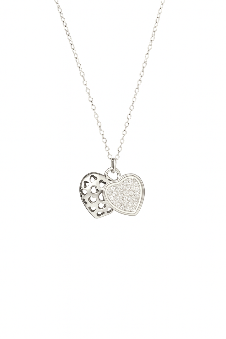 Romantic Heart Pendant Necklace