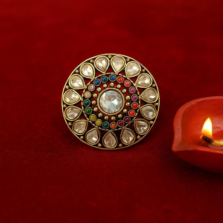 grand traditional cocktail ring