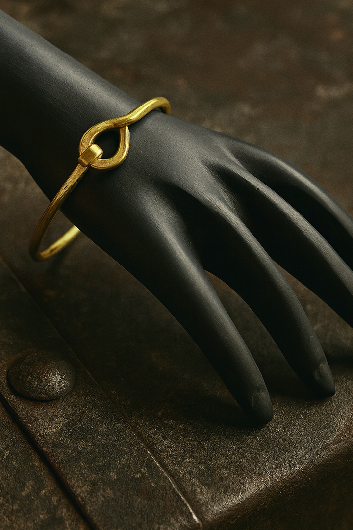 Golden Link Bangle