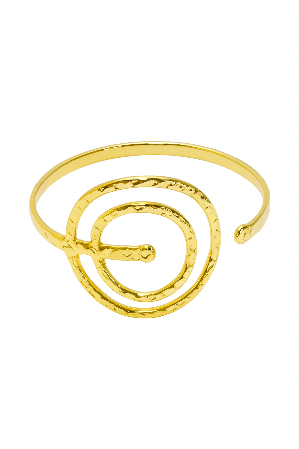Golden Spiral Statement Cuff