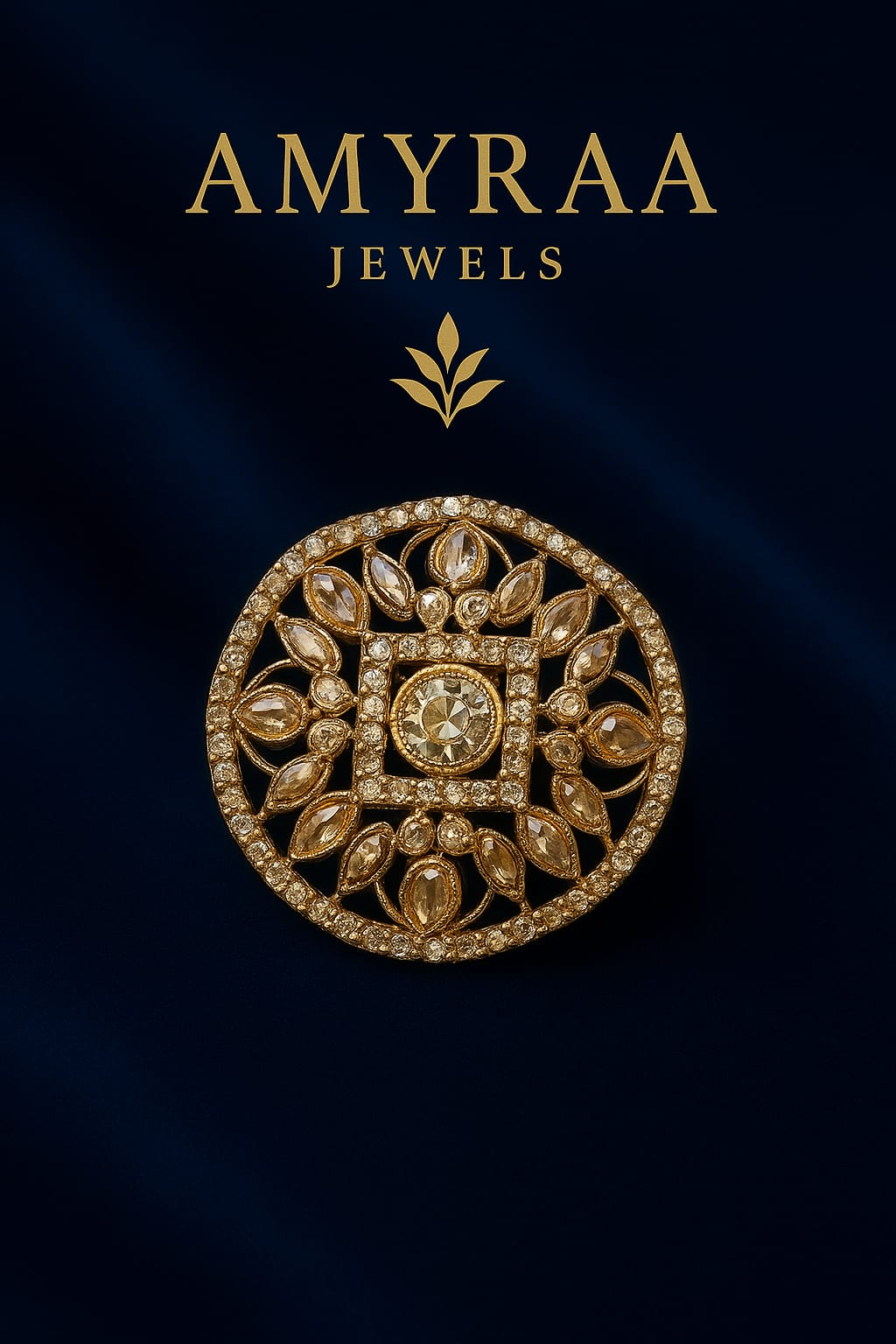 The Regal Radiance Polki Ring