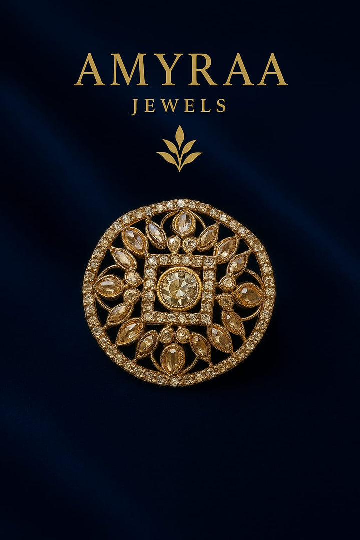 The Regal Radiance Polki Ring