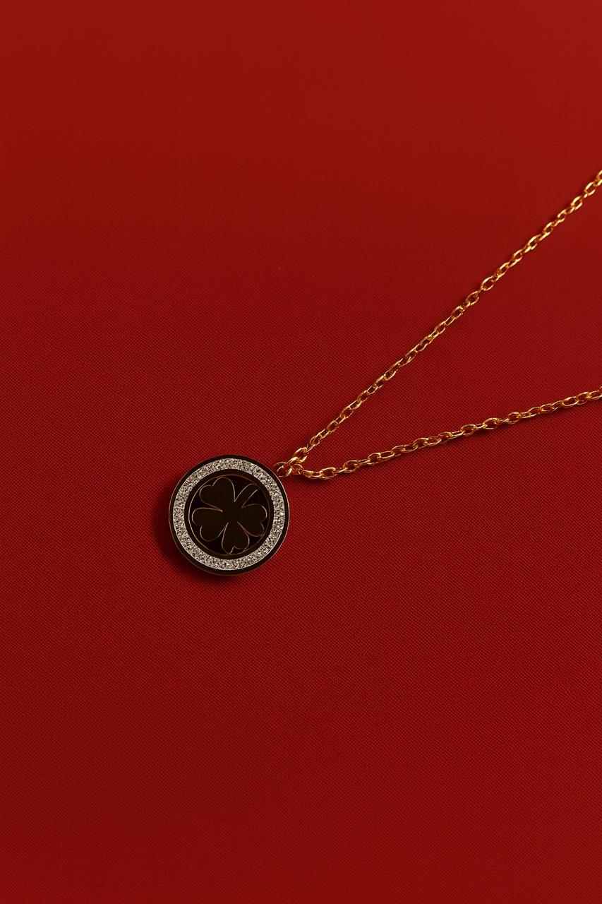 delicate gold necklace
